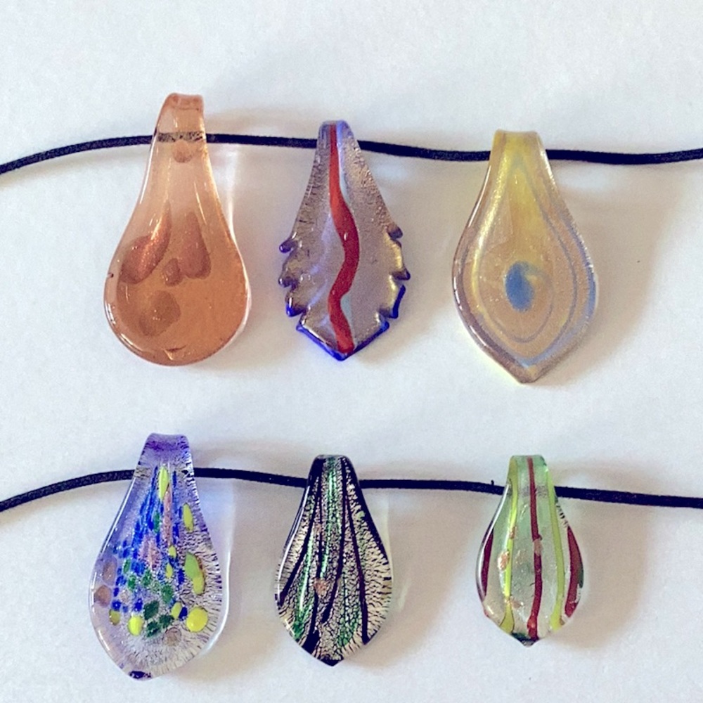 Colorful Glass Pendants - Picture 2 of 10